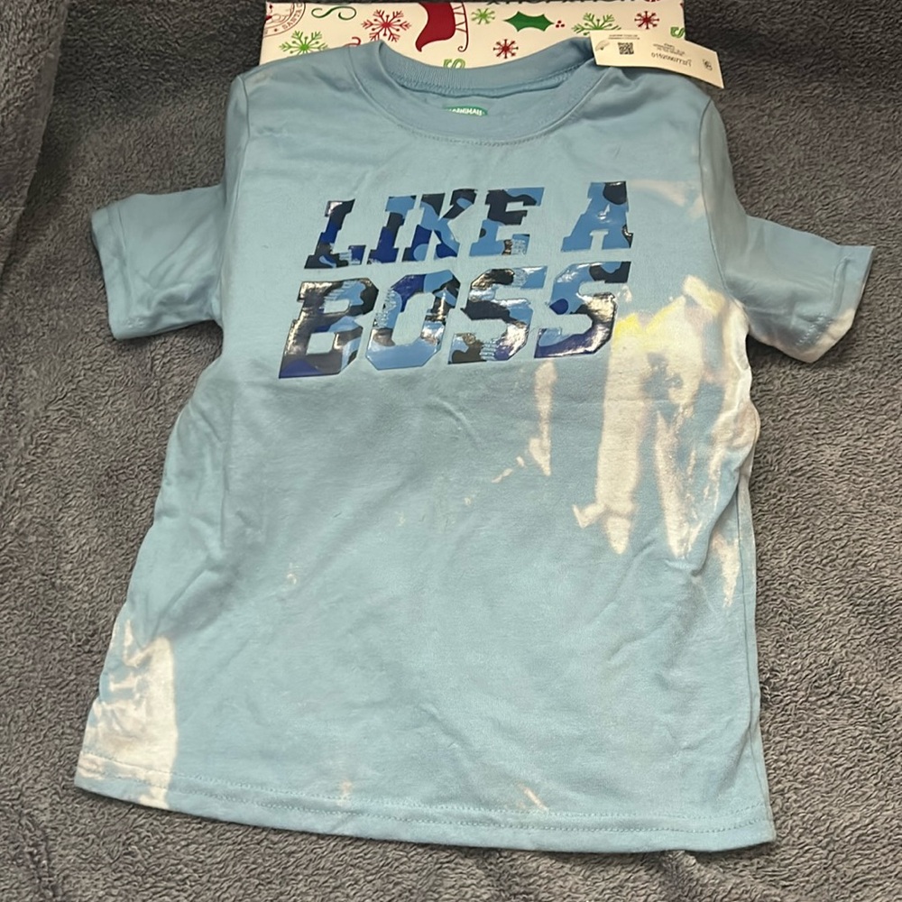 Toddler 4T Garanimals 
“Like A Boss” shirt